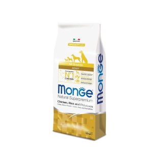 Monge Natural Superpremium All Breeds Adult Monoprotein Pollo con Riso e Patate kg 12