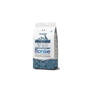 Monge Natural Superpremium All Breeds Adult Monoprotein Trota con riso e patate kg 12