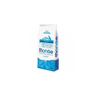 Monge Natural Superpremium All Breeds Adult Monoprotein Light Salmone con Riso kg 12