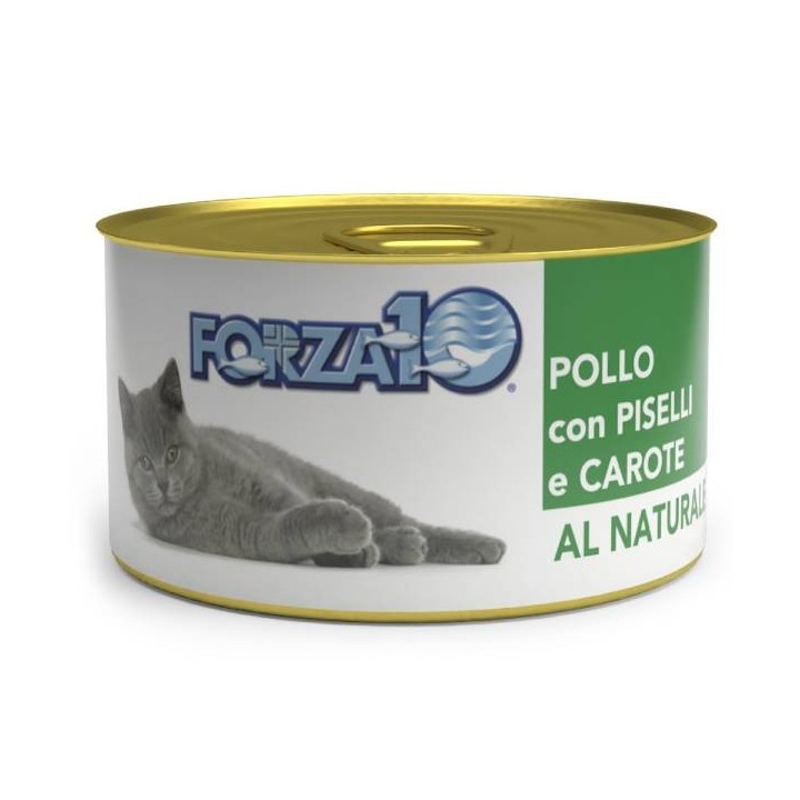Forza 10 - Al Naturale con Pollo, Piselli e Carote da 75g