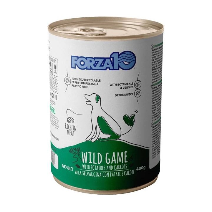 Forza 10 - Mantenimento alla Selvaggina con Patate e Carote da 400g