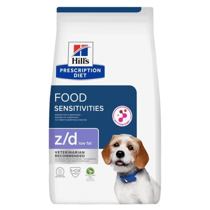 Hill's Prescription Diet Dog z/d Low Fat con Proteine Idrolizzate di Soia 10 kg