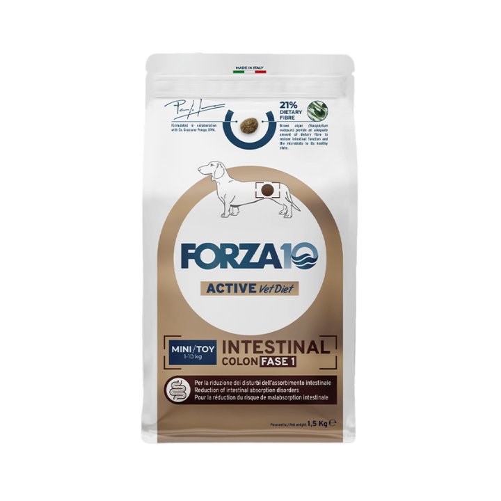 Forza10 Active Cane Intestinal Colon Fase 1 Mini/Toy kg 1,5