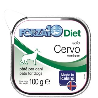 Forza10 Diet Solo patè monoproteico per cani 100 gr cervo
