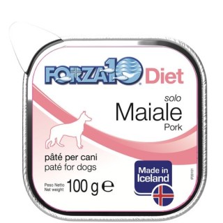 Forza10 Diet Solo patè monoproteico per cani 100 gr maiale
