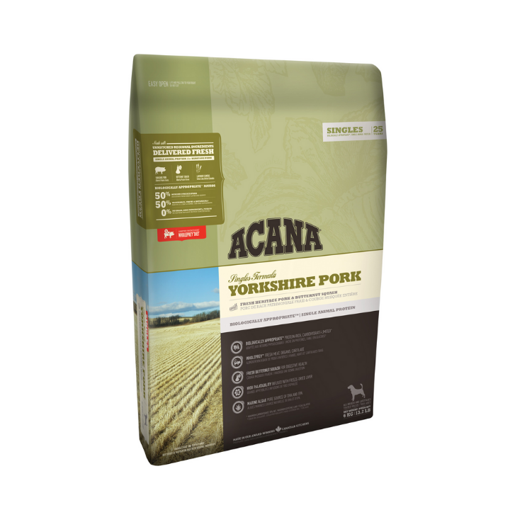 Acana Yorkshire Pork Recipe Grain Free kg 11,4