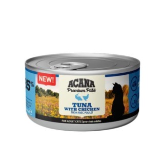 Acana Premium Patè Cat Adult Recipe Grain Free 85 g tonno e pollo