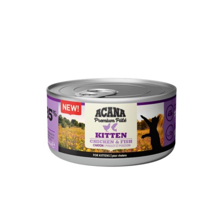 Acana Premium Patè Kitten Recipe Grain Free 85 gr