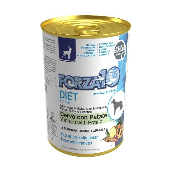 Forza 10 - Patè Diet con Cervo e Patate 400g