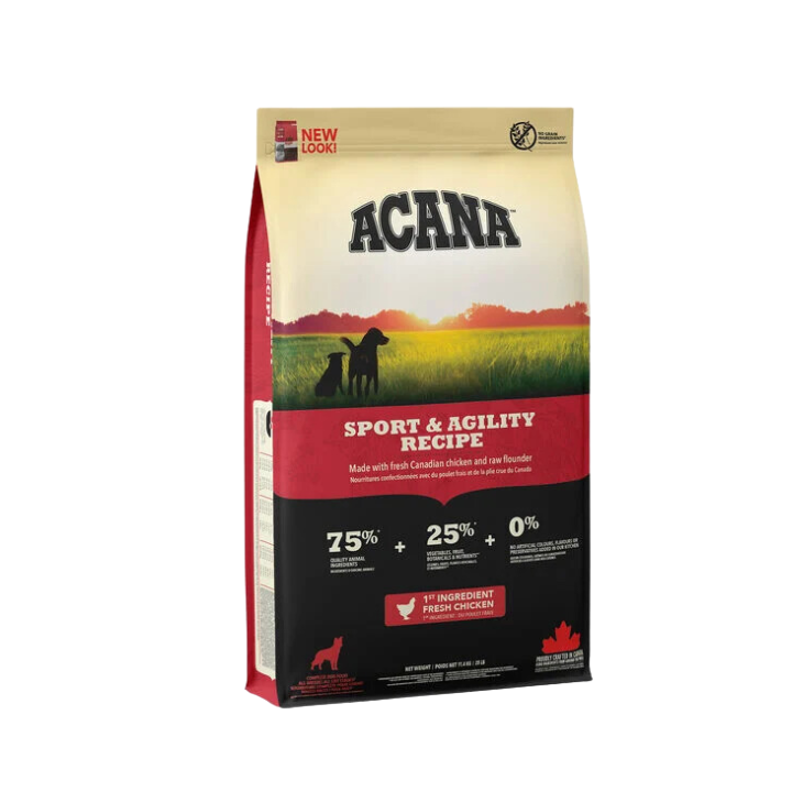 Acana Adult Sport e Agility Grain Free Pollo kg 11,4