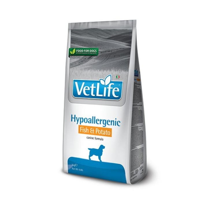 Farmina Vet Life Canine Hypoallergenic Pesce & Patate kg 12