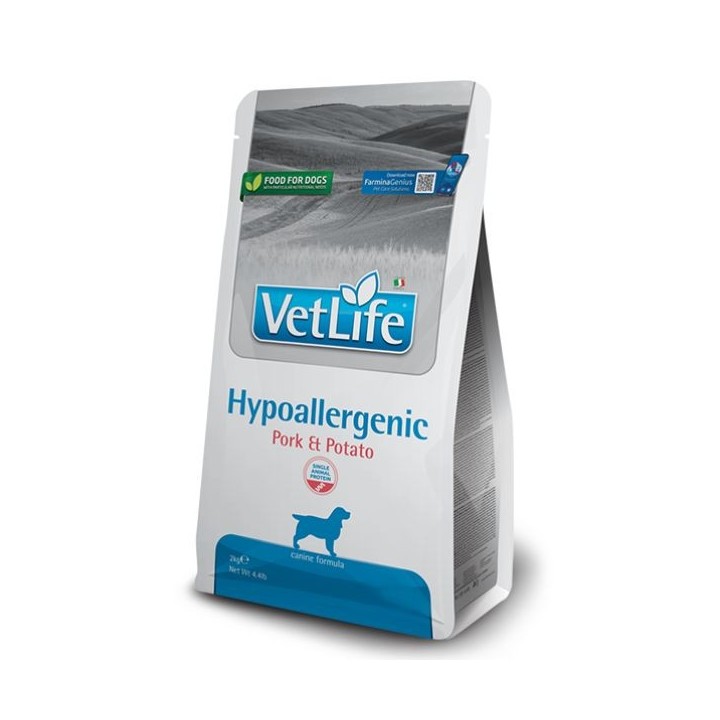 Farmina Vet Life Canine Hypoallergenic Maiale & Patate kg 12