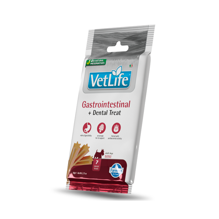 Farmina Vet Life Gastrointestinal snack dentali per cani Adult Mini 60 gr