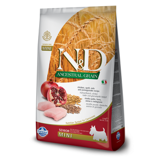 Farmina N&D Ancestral Grain Senior Mini kg 2,5