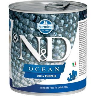 Farmina N&D Ocean Canine Umido 285 gr merluzzo e zucca