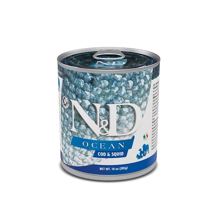 Farmina N&D Ocean Adult Merluzzo E Calamaro 285 Gr