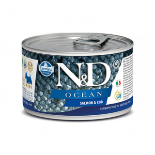 Farmina N&D Ocean Dog Mini 140 gr  salmone e merluzzo