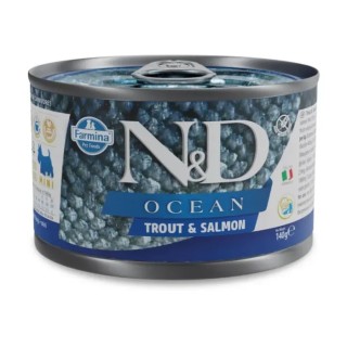 Farmina N&D Ocean Adult Mini Trota E Salmone 140 Gr