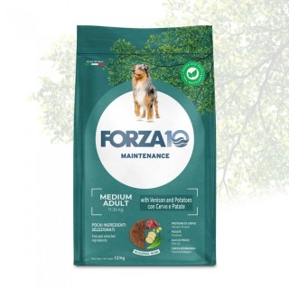 Forza 10 - Maintenance Adult Medium con Cervo e Patate da 12 Kg