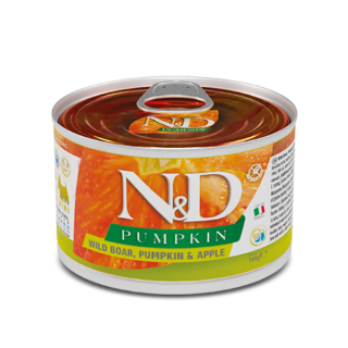 Farmina N&D Pumpkin Canine formula Mini 140 gr cinghiale e mela