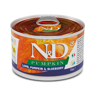 Farmina N&D Pumpkin Canine formula Mini 140 gr  agnello e mirtillo