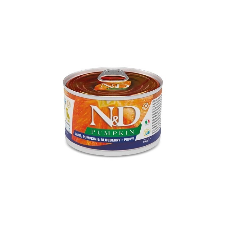 Farmina N&D Pumpkin Canine formula Puppy 140 gr  agnello e mirtillo
