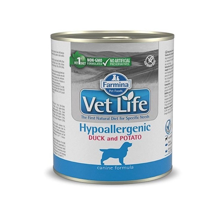 Farmina Vet Life Canine Hypoallergenic 300 gr anatra e patate