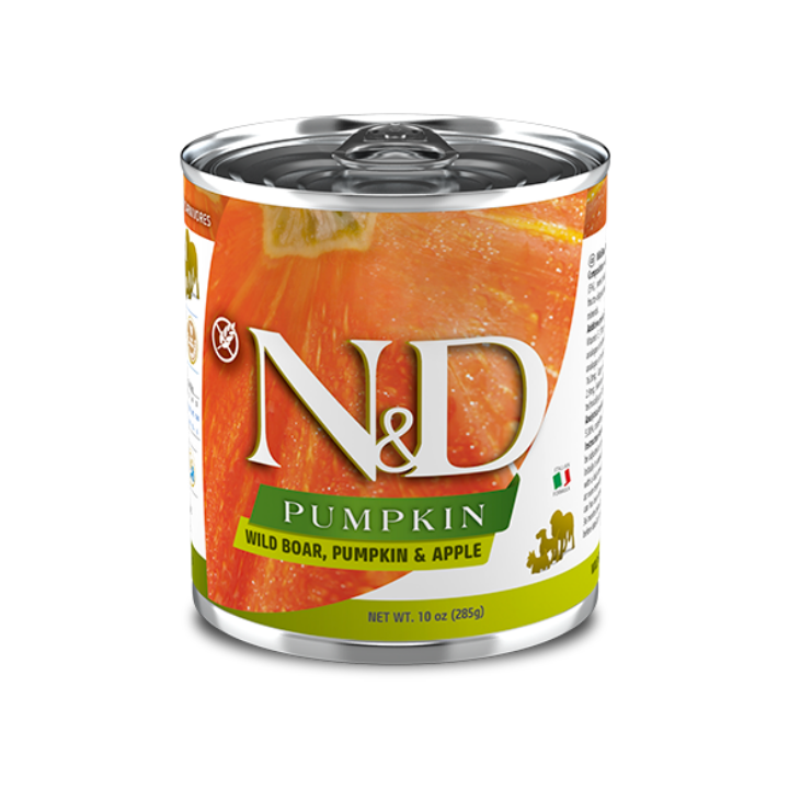 Farmina N&D Pumpkin Canine Adult Umido Grain Free 285 gr cinghiale e mela