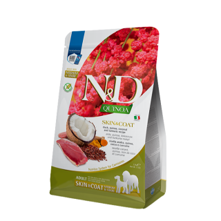 Farmina N&D Quinoa Canine Skin&Coat Adult Medium/Maxi Anatra e cocco kg 7