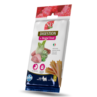 Farmina N&D Quinoa snack dentali funzionali per cani Adult Mini 60 gr digestion