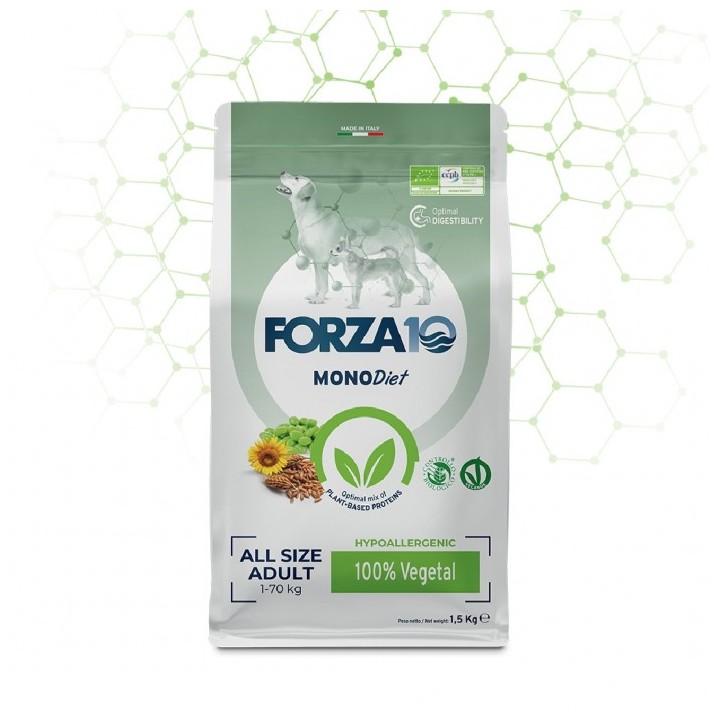 Forza 10 - Mono Diet All Size Adult 100% Vegetal da 10 Kg
