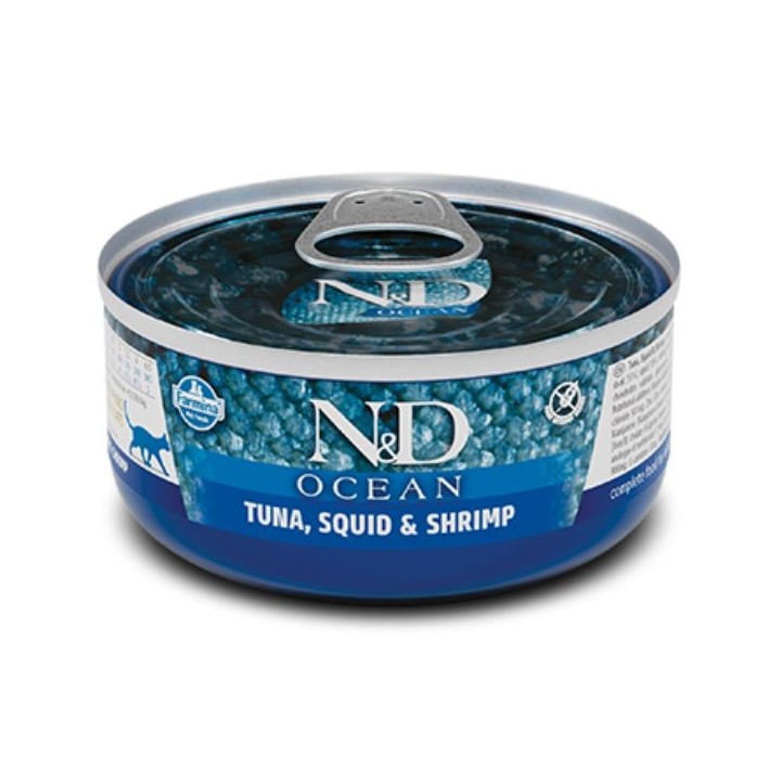 Farmina N&D Ocean Feline Umido 70 gr - tonno calamari