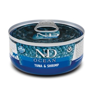 Farmina N&D Ocean Feline Umido 70 gr - tonno gamberetti