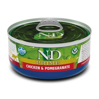Farmina N&D Prime Grain Free Feline 70 gr -  pollo e melograno
