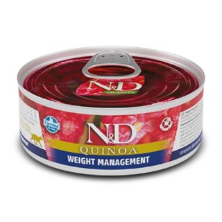 Farmina N&D Quinoa Feline Umido 80 gr - weight management