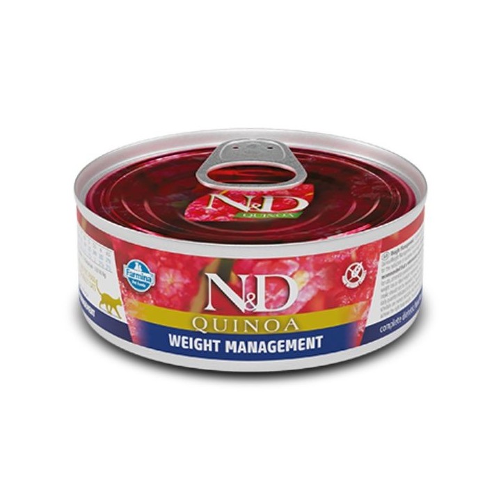 Farmina N&D Quinoa Feline Umido 80 gr - weight management