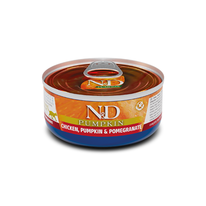 Farmina N&D Pumpkin Feline Umido 70 gr  pollo e melograno