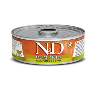 Farmina N&D Pumpkin Feline Umido 70 gr cinghiale e mela