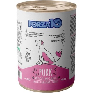 Forza 10 - Mantenimento al Maiale con Avena e Carote da 400g