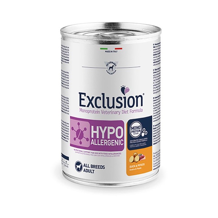 Exclusion Diet Hypoallergenic 400 gr anatra e patate