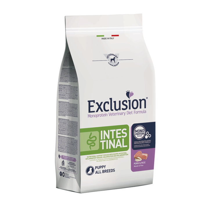 Exclusion Diet Intestinal Puppy Maiale e Riso kg 2