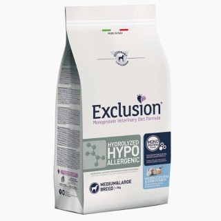 Exclusion Diet Hydrolyzed Hypoallergenic Adult Medium/Large Pesce kg 2