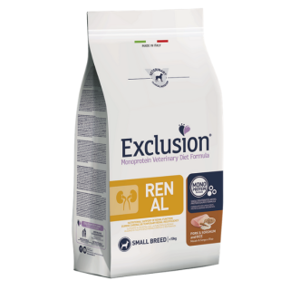 Exclusion Diet Renal Small Breed Maiale Sorgo e Riso kg 2