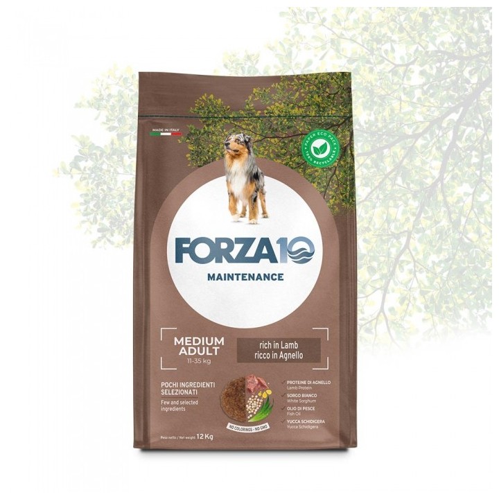 Forza 10 - Maintenance Adult Medium con Agnello da 12 Kg