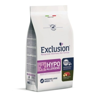 Exclusion Diet Hypoallergenic Medium/Large Breed Cavallo e Patate kg 12
