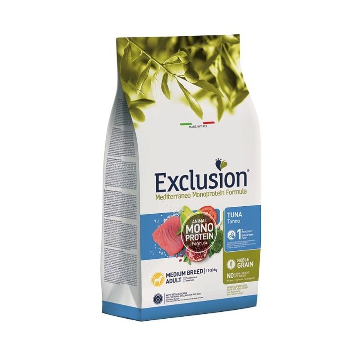 Exclusion Mediterraneo Adult Medium Breed Tonno kg 3
