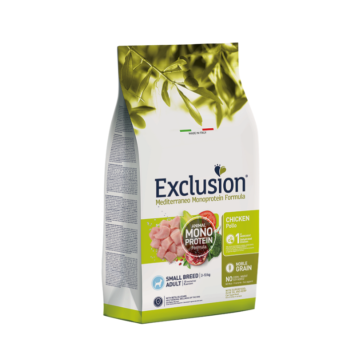 Exclusion Mediterraneo Adult Small Breed Pollo kg 7