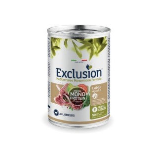 Exclusion Mediterraneo Adult All Breed 400 gr agnello