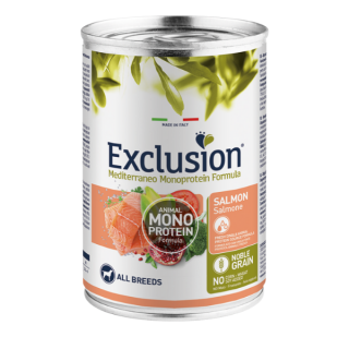 Exclusion Mediterraneo Adult All Breed 400 gr salmone