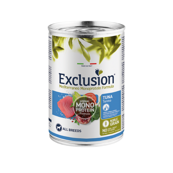 Exclusion Mediterraneo Adult All Breed 400 gr tonno